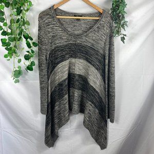 Cupio asymmetrical knit top